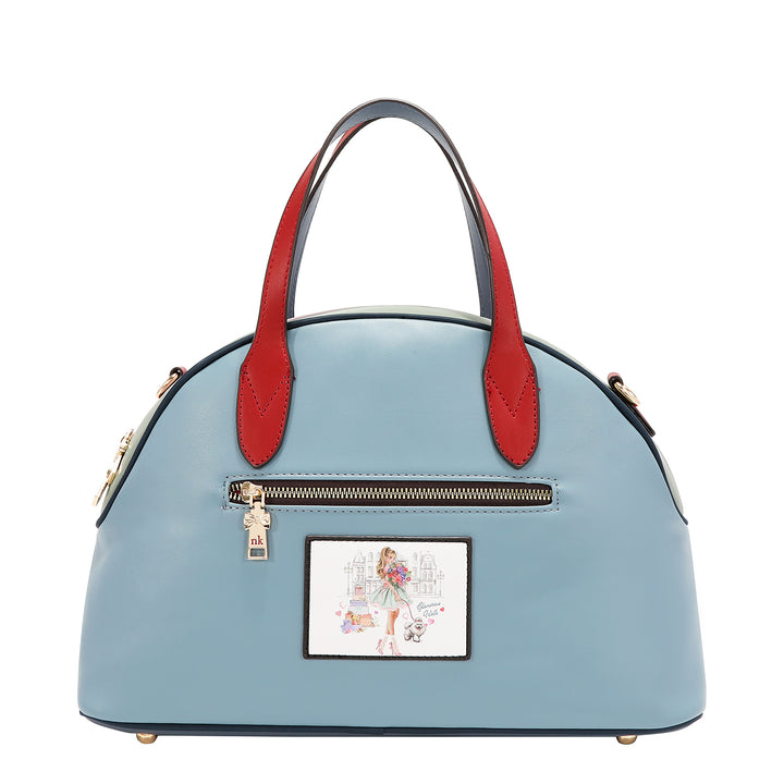 GLAMOROUS WALK 3PC SET (SATCHEL, MINI BACKPACK, WALLET)