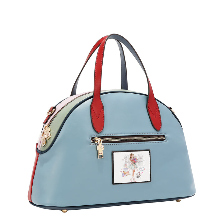 GLAMOROUS WALK 3PC SET (SATCHEL, MINI BACKPACK, WALLET)