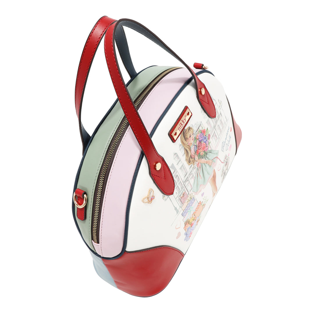 GLAMOROUS WALK 3PC SET (SATCHEL, MINI BACKPACK, WALLET)
