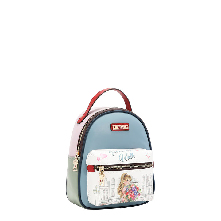 GLAMOROUS WALK 3PC SET (SATCHEL, MINI BACKPACK, WALLET)