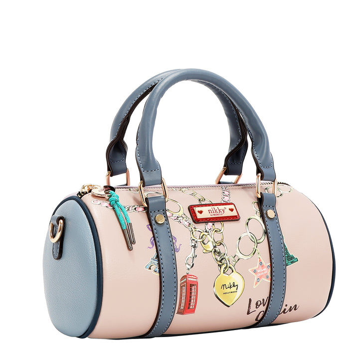 LOVE CHAIN 3PC SET (SATCHEL, CROSSBODY, WALLET)