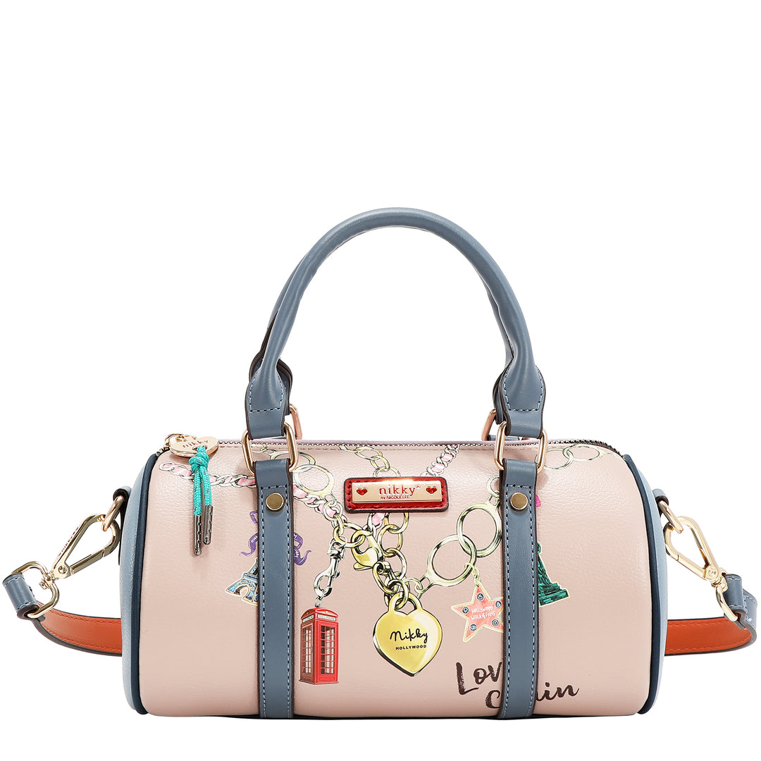 LOVE CHAIN 3PC SET (SATCHEL, CROSSBODY, WALLET)