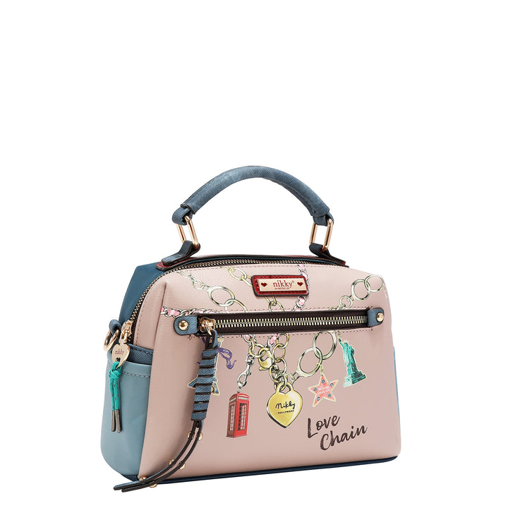 LOVE CHAIN 3 PC SET (BACKPACK, CROSSBODY, WALLET)