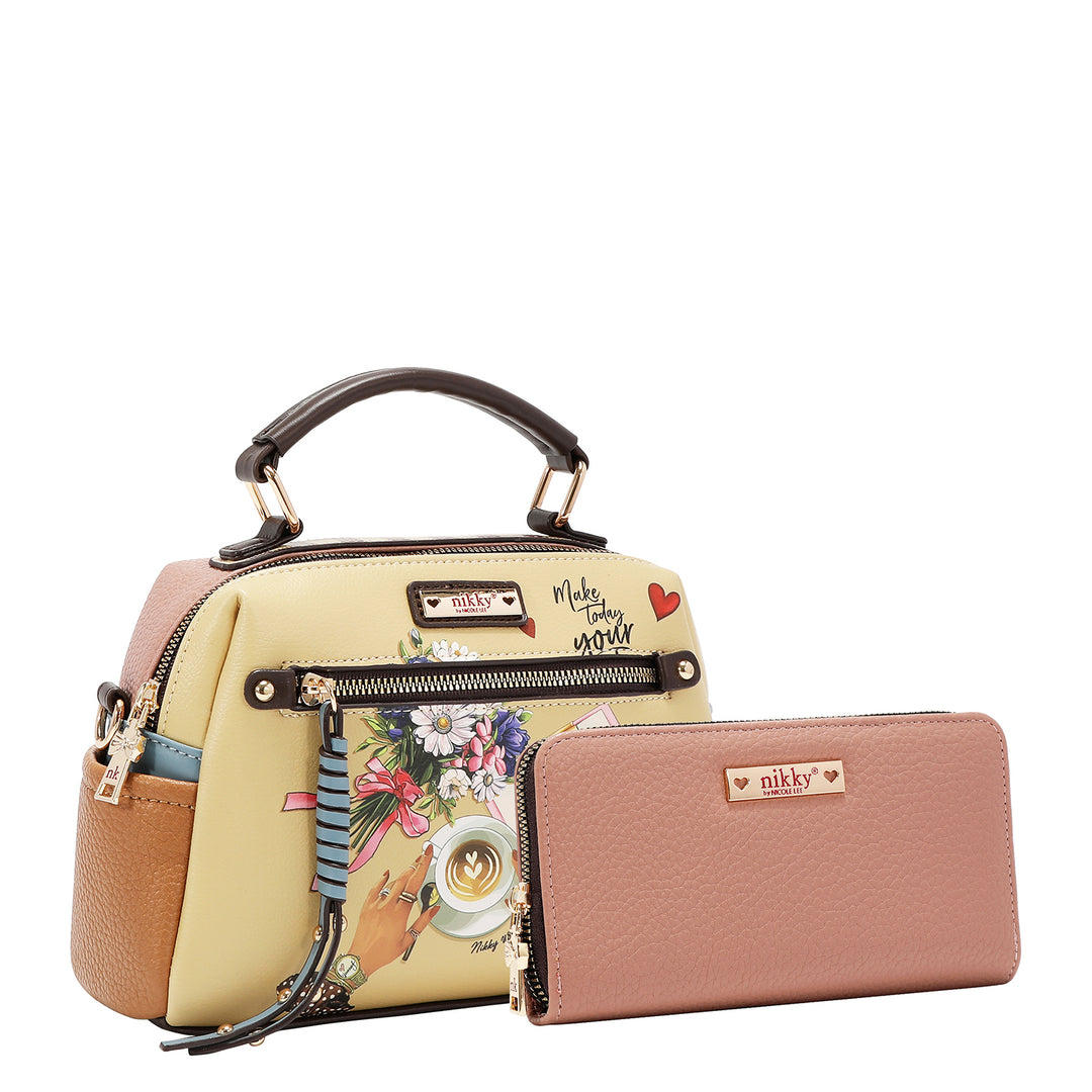 LOVE CHAIN 3 PC SET (BACKPACK, CROSSBODY, WALLET)