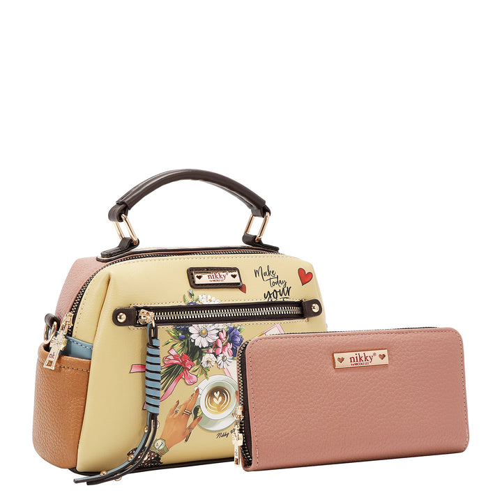 LOVE CHAIN 3 PC SET (BACKPACK, CROSSBODY, WALLET)