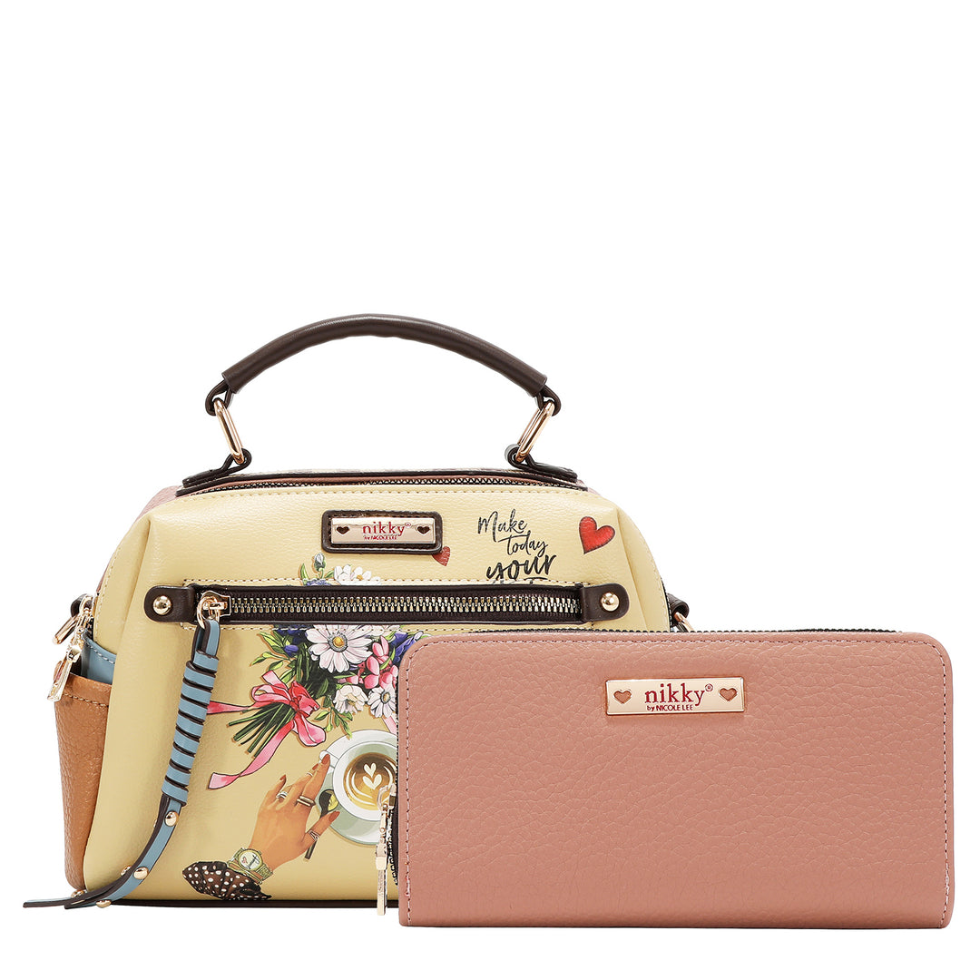 LOVE CHAIN 3 PC SET (BACKPACK, CROSSBODY, WALLET)