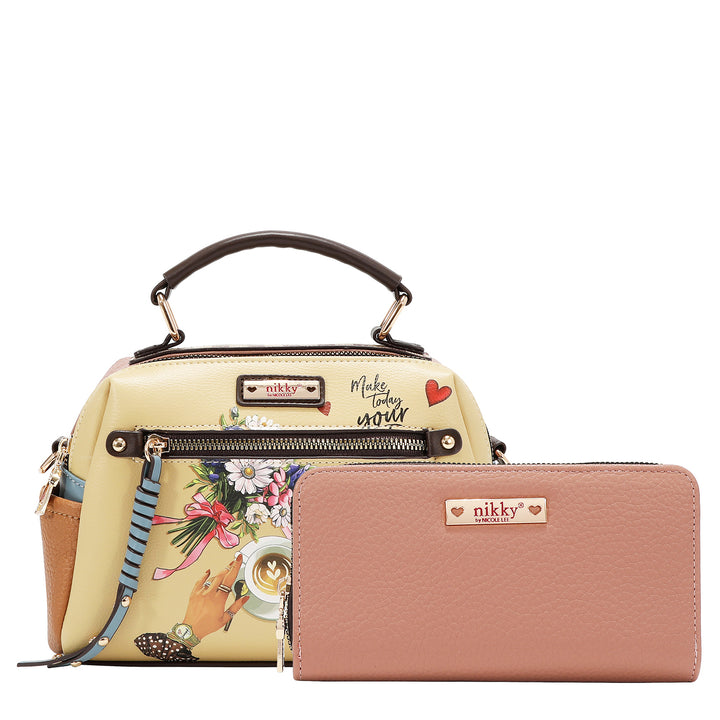 LOVE CHAIN 3 PC SET (BACKPACK, CROSSBODY, WALLET)