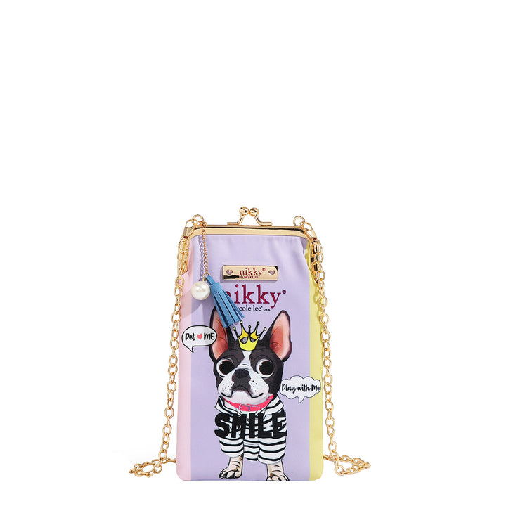 NIKKY KISSLOCK PHONE AND SUNGLASS PURSE