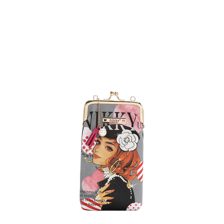 NIKKY KISSLOCK PHONE AND SUNGLASS PURSE