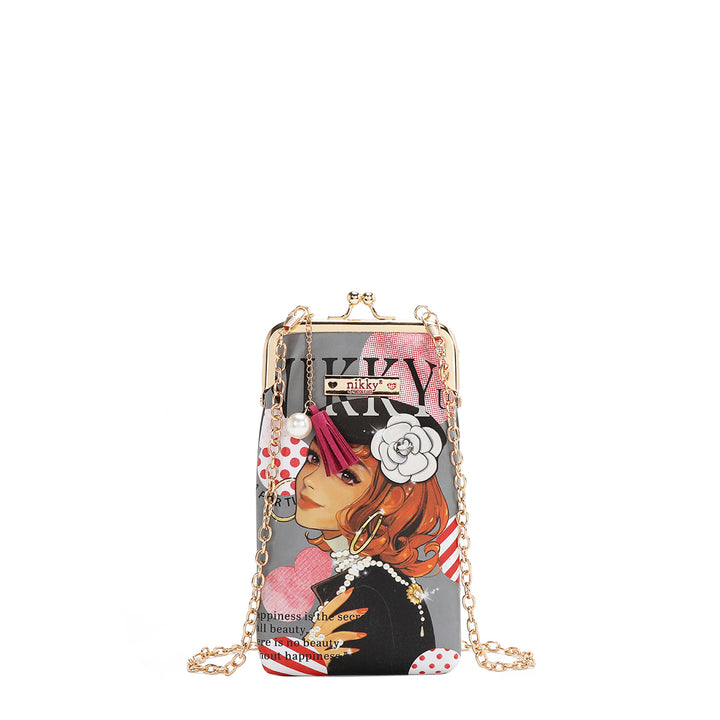 NIKKY KISSLOCK PHONE AND SUNGLASS PURSE