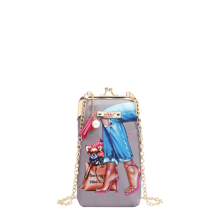 NIKKY KISSLOCK PHONE AND SUNGLASS PURSE