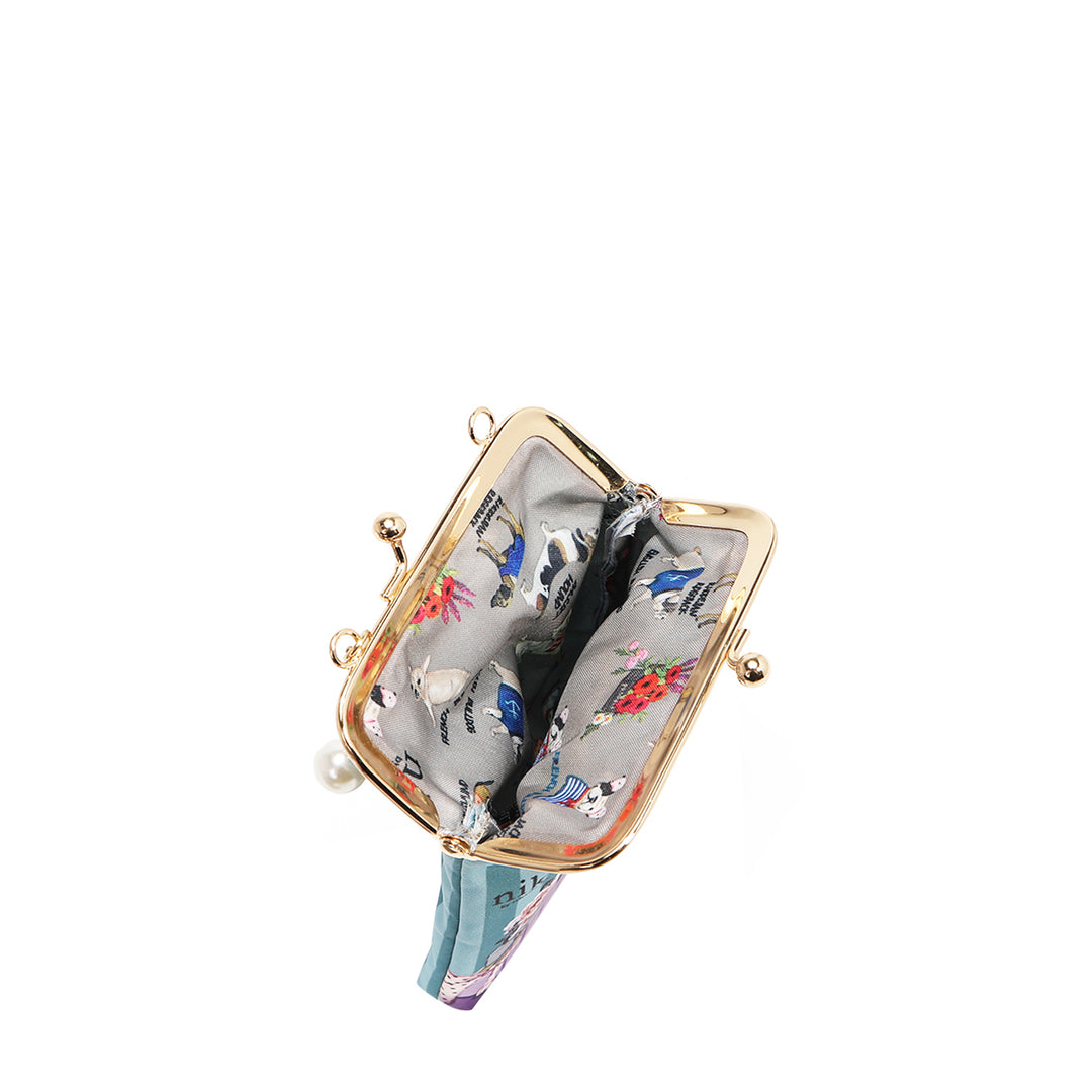 NIKKY KISSLOCK PHONE AND SUNGLASS PURSE