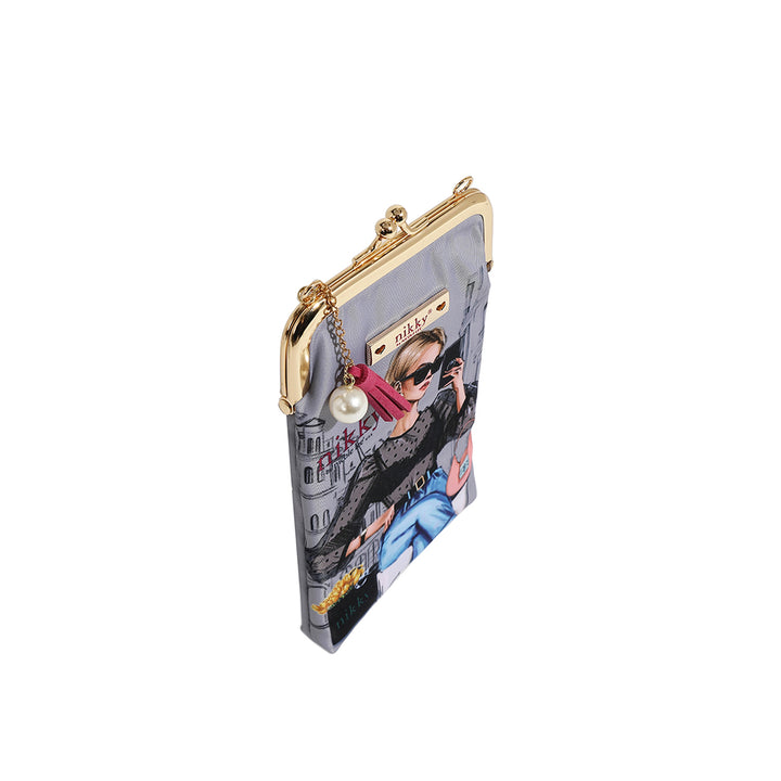NIKKY KISSLOCK PHONE AND SUNGLASS PURSE