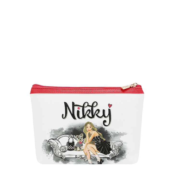 NIKKY LARGE COSMETIC POUCH
