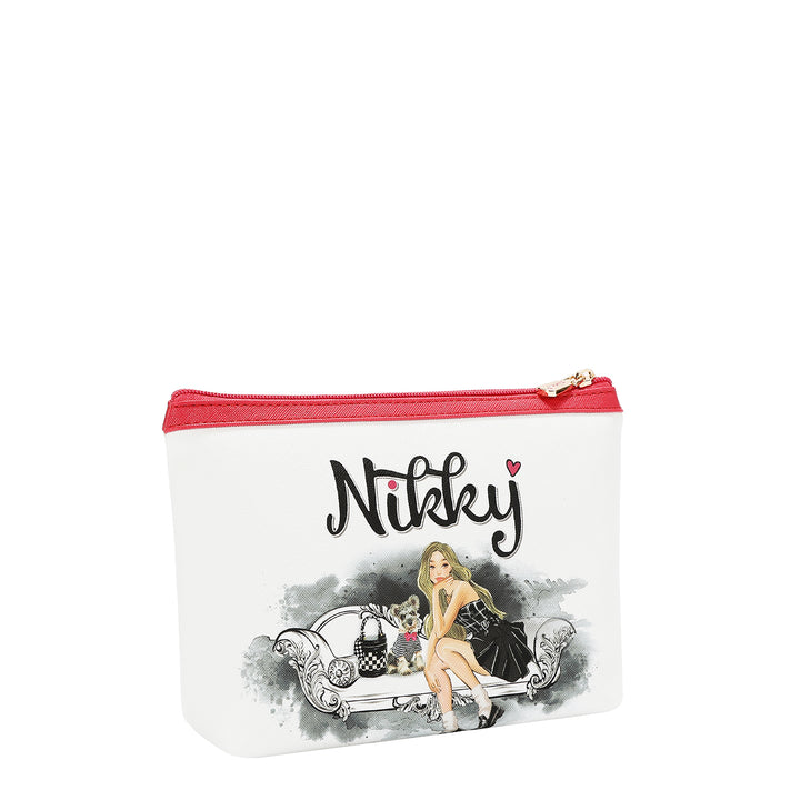 NIKKY LARGE COSMETIC POUCH
