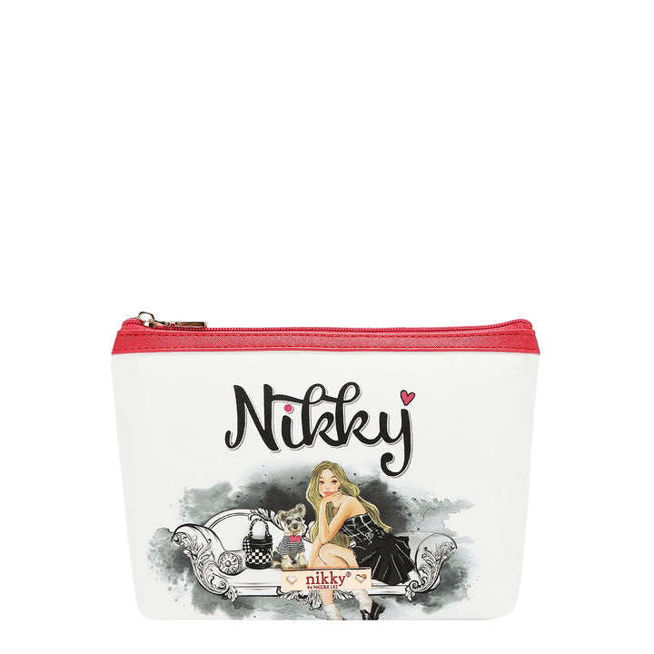 NIKKY LARGE COSMETIC POUCH