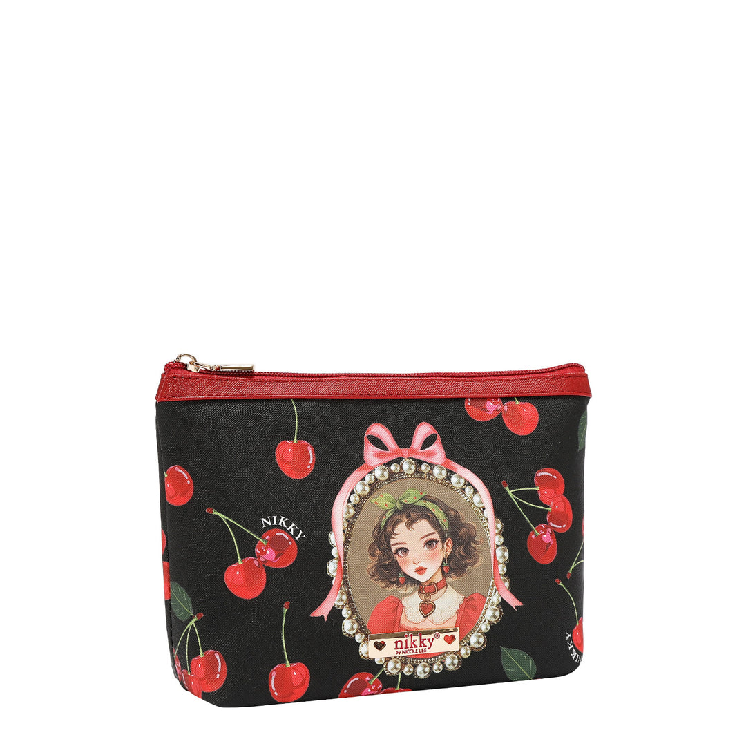 NIKKY LARGE COSMETIC POUCH