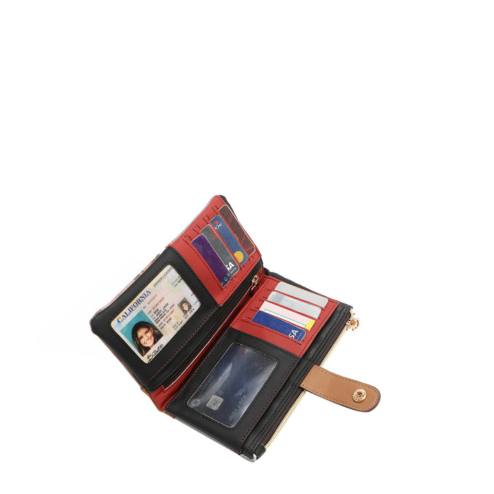 BIFOLD ZIPPER WALLET