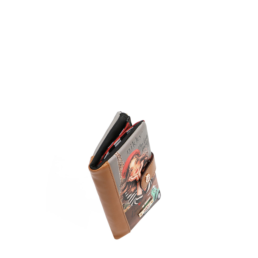 BIFOLD ZIPPER WALLET