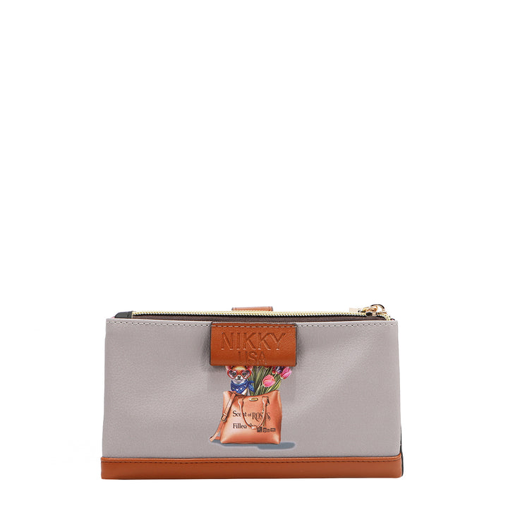 BIFOLD ZIPPER WALLET