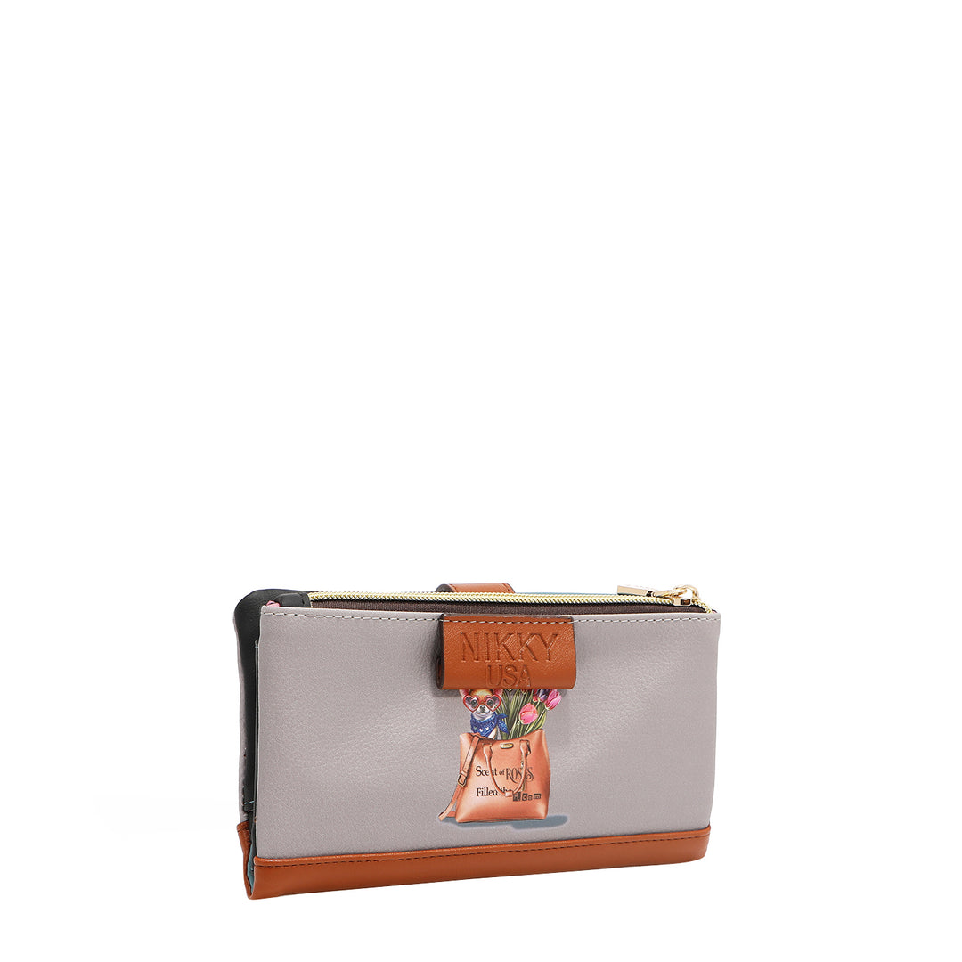 BIFOLD ZIPPER WALLET