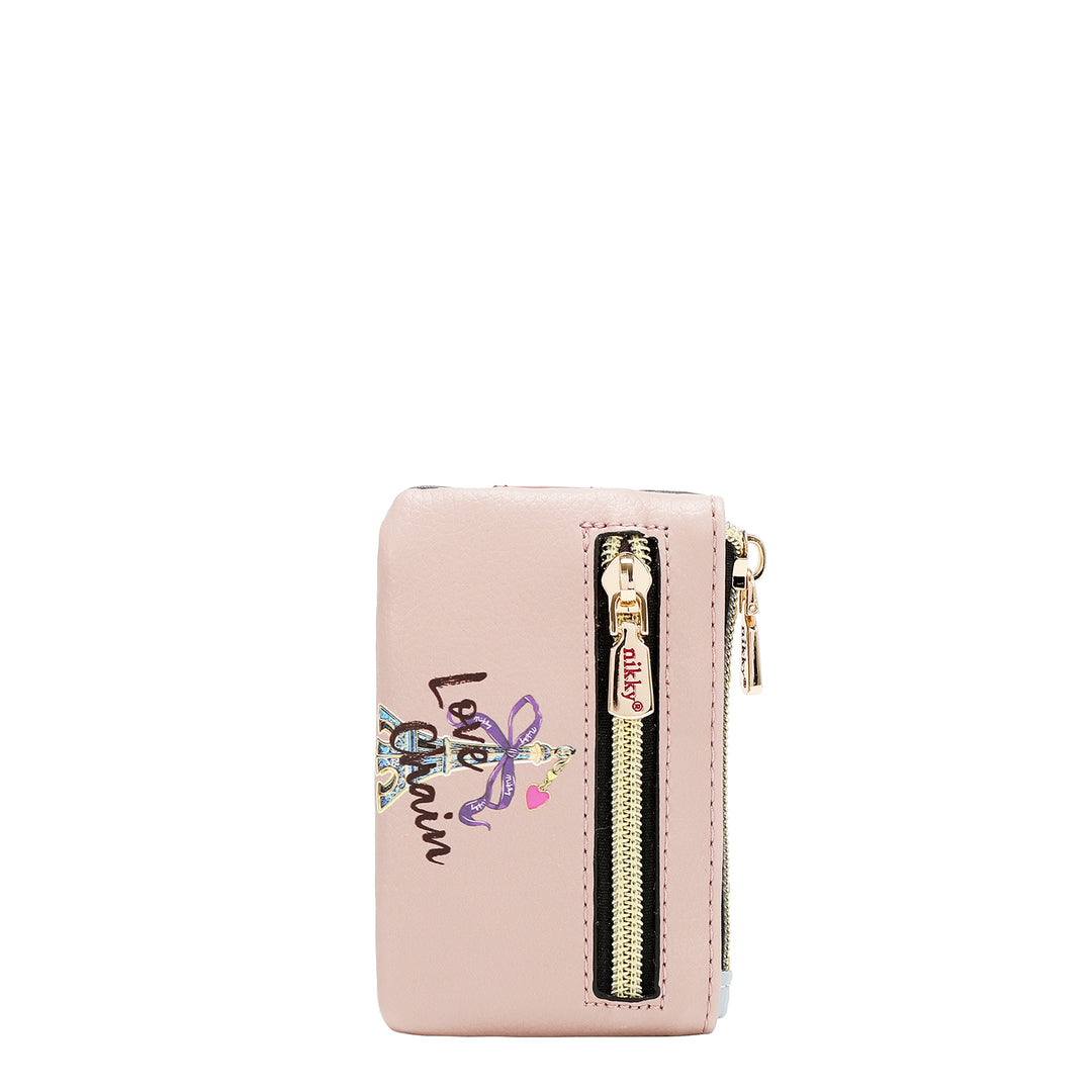 MINI ZIP &amp; SNAP BUTTON CARD HOLDER