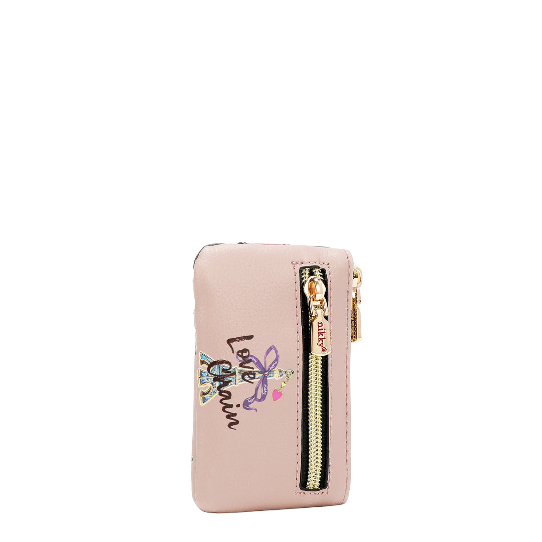 MINI ZIP &amp; SNAP BUTTON CARD HOLDER