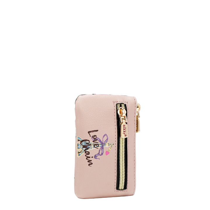 MINI ZIP &amp; SNAP BUTTON CARD HOLDER