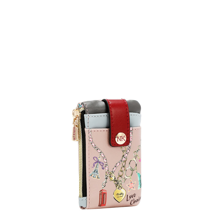 MINI ZIP &amp; SNAP BUTTON CARD HOLDER