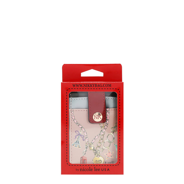 MINI ZIP &amp; SNAP BUTTON CARD HOLDER