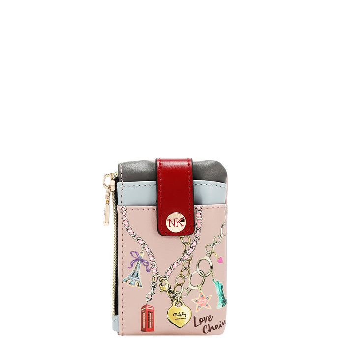 MINI ZIP &amp; SNAP BUTTON CARD HOLDER