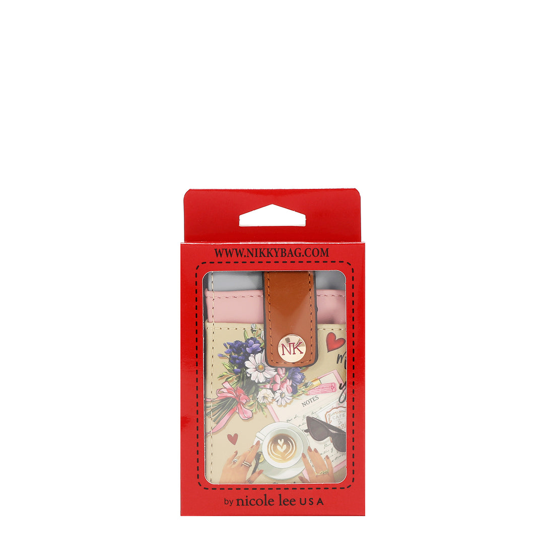 MINI ZIP &amp; SNAP BUTTON CARD HOLDER