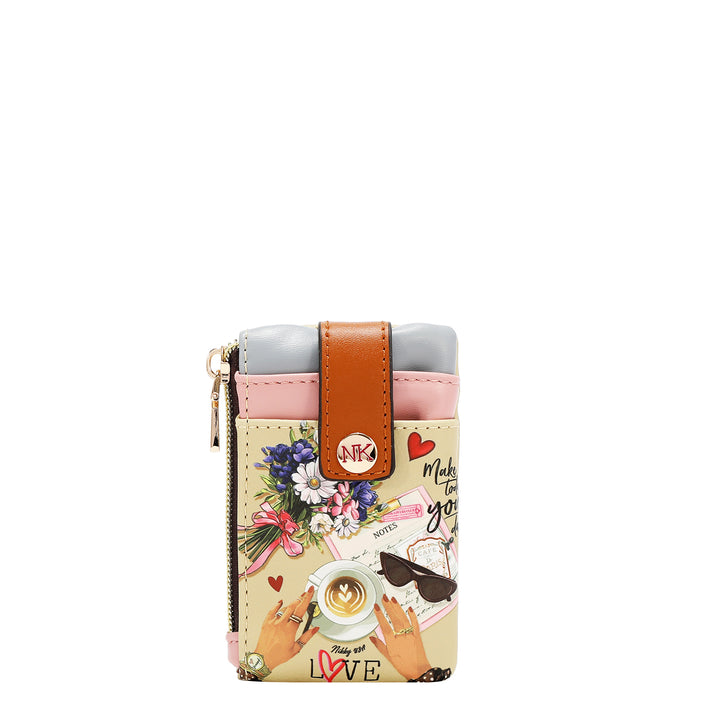 MINI ZIP &amp; SNAP BUTTON CARD HOLDER