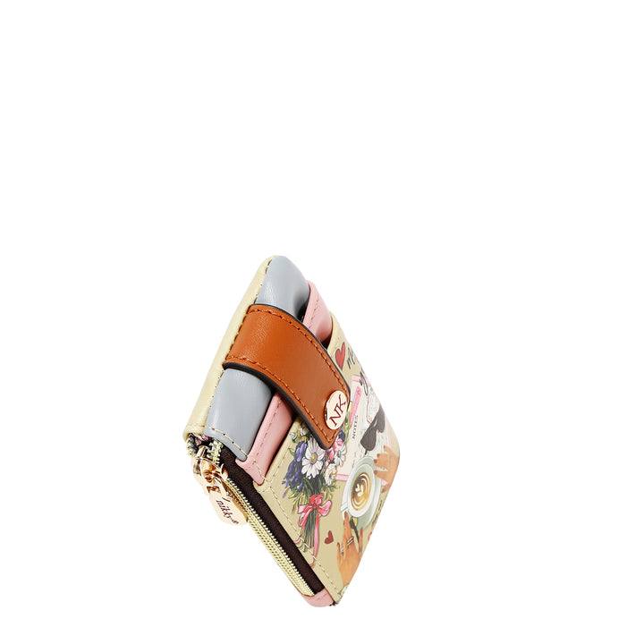 MINI ZIP &amp; SNAP BUTTON CARD HOLDER