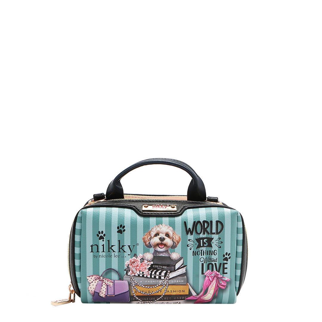 MINI BOSTON DOUBLE ZIP CROSSBODY – Nikky Bag