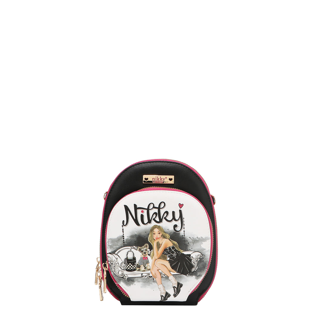 NIKKY MULTI POCKET SMALL CROSSBODY