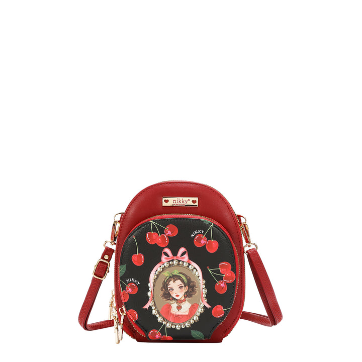 NIKKY MULTI POCKET SMALL CROSSBODY