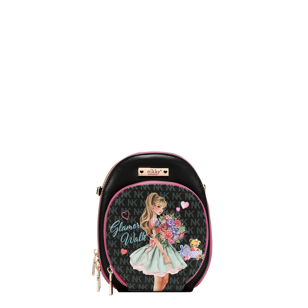 NIKKY MULTI POCKET SMALL CROSSBODY