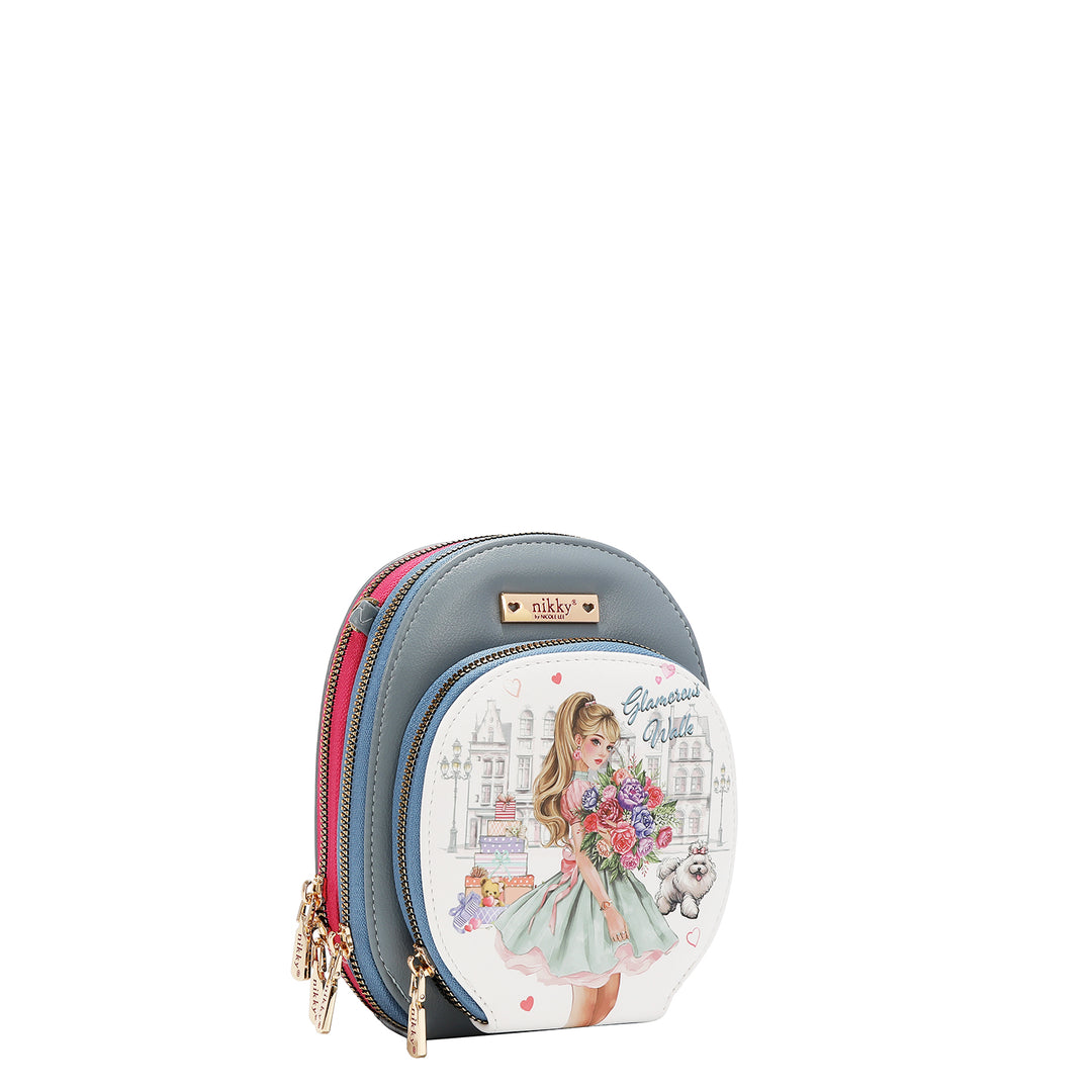 NIKKY MULTI POCKET SMALL CROSSBODY