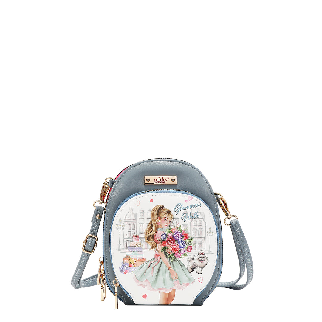 NIKKY MULTI POCKET SMALL CROSSBODY