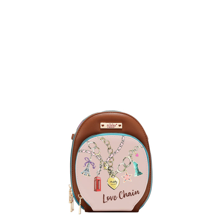 NIKKY MULTI POCKET SMALL CROSSBODY