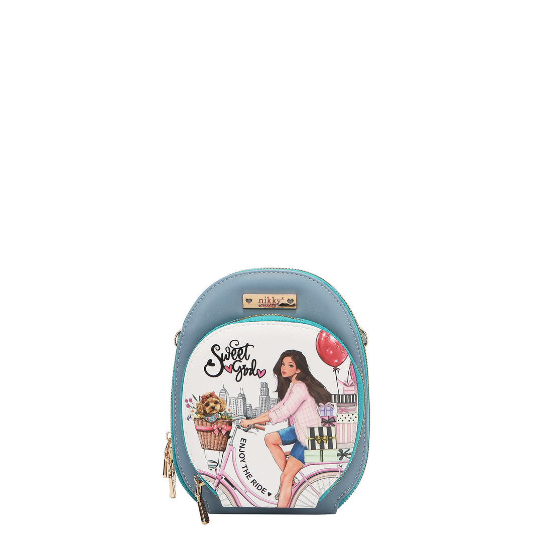 NIKKY MULTI POCKET SMALL CROSSBODY