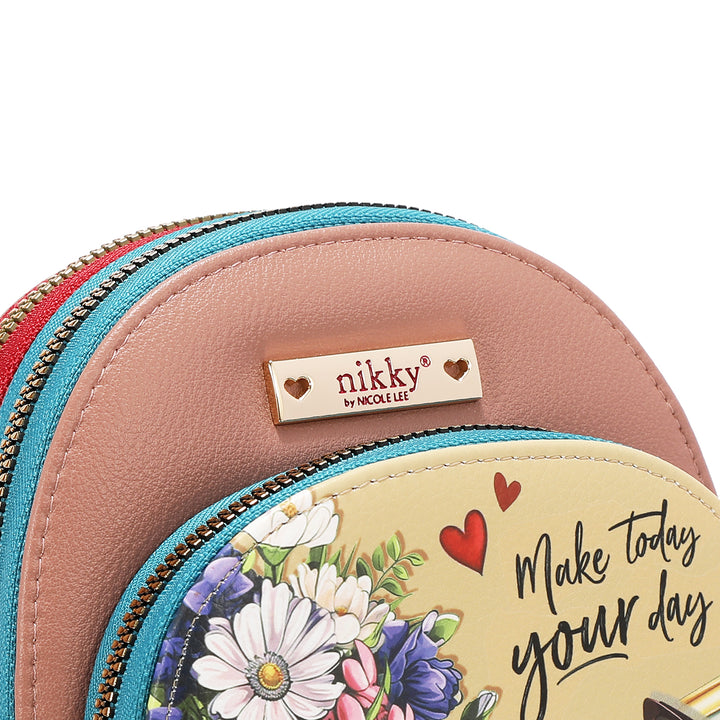 NIKKY MULTI POCKET SMALL CROSSBODY