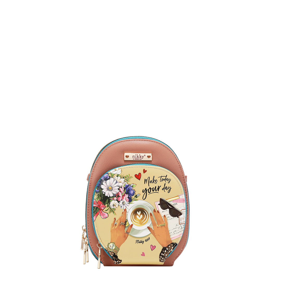 NIKKY MULTI POCKET SMALL CROSSBODY