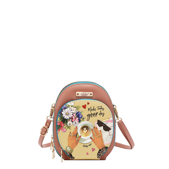 NIKKY MULTI POCKET SMALL CROSSBODY