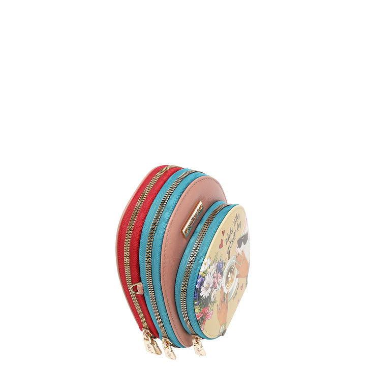NIKKY MULTI POCKET SMALL CROSSBODY