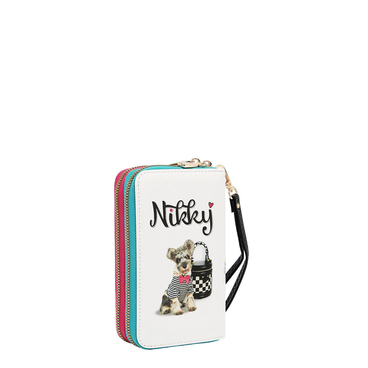 NIKKY MEDIUM DOUBLE ZIPPER WALLET