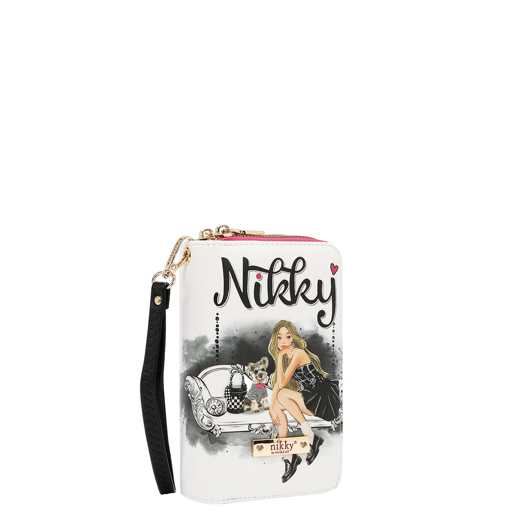 NIKKY MEDIUM DOUBLE ZIPPER WALLET