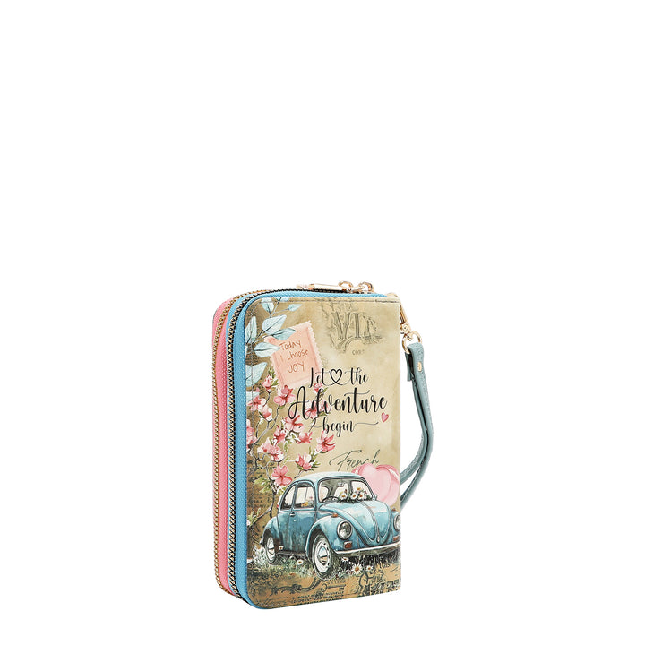 NIKKY MEDIUM DOUBLE ZIPPER WALLET