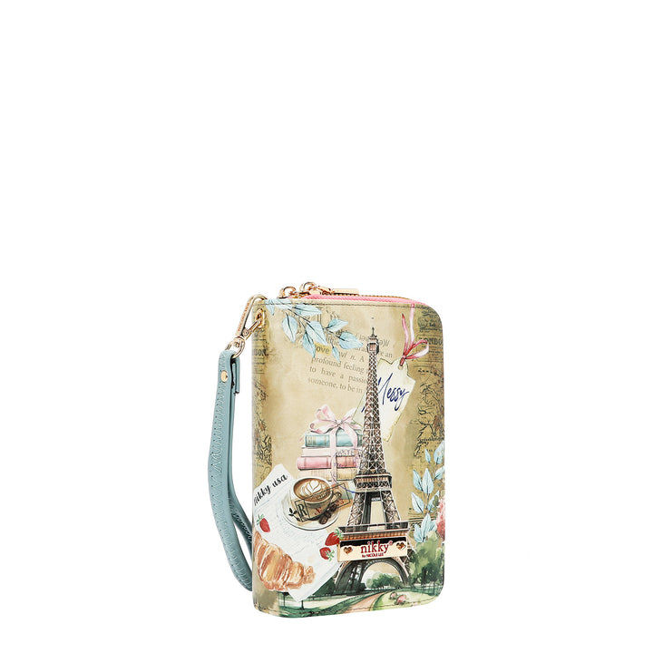 NIKKY MEDIUM DOUBLE ZIPPER WALLET